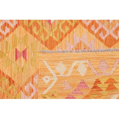 Tappeto Kilim Afghanistan marrone 125x174