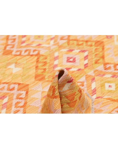 Tappeto Kilim Afghanistan marrone 125x174