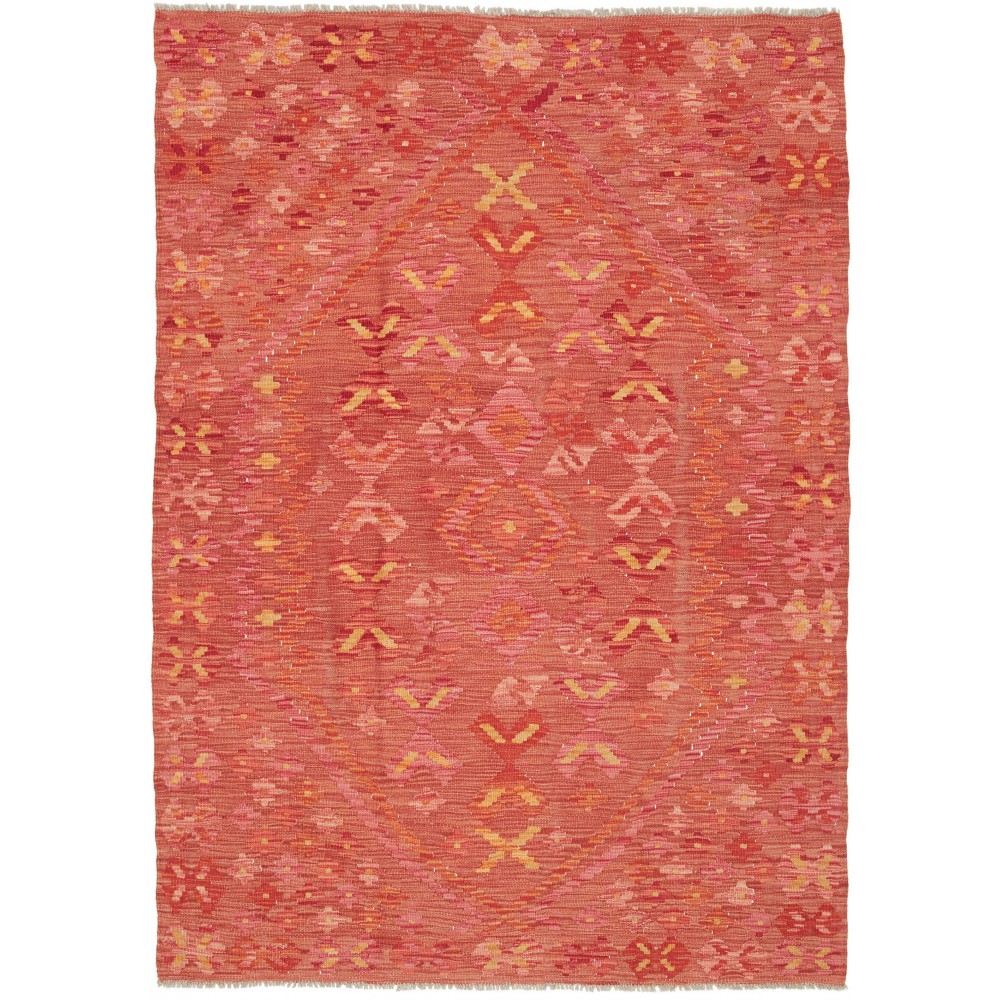 Tappeto Kilim Afghanistan rosso 128x185