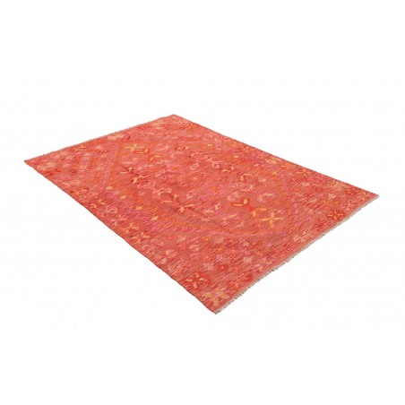 Tappeto Kilim Afghanistan rosso 128x185