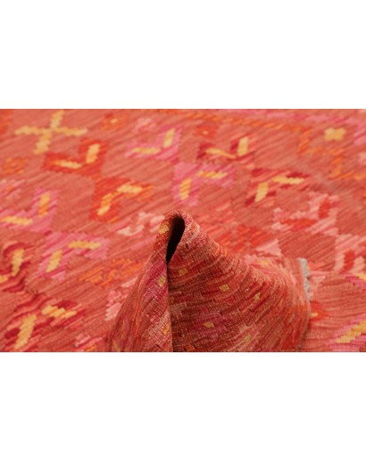 Tappeto Kilim Afghanistan rosso 128x185