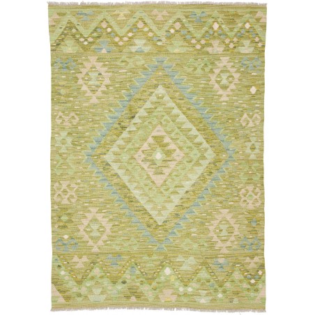 Tappeto Kilim Afghanistan marrone 129x183