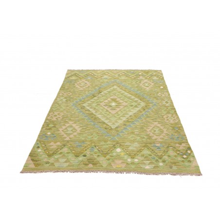 Tappeto Kilim Afghanistan marrone 129x183