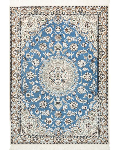 Tappeto Nain 9La Persia bianco verde 93x132