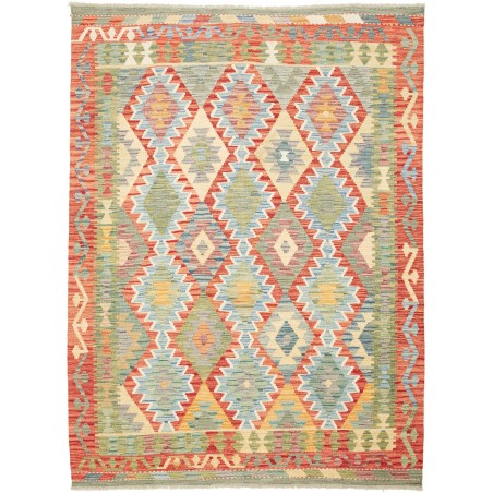 Tappeto Kilim Afghanistan marrone beige 159x214