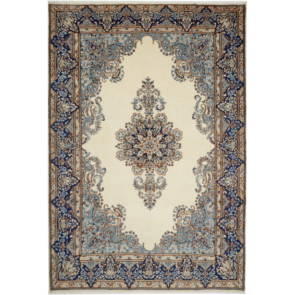 Tappeto Kerman Persia marrone grigio 225x328