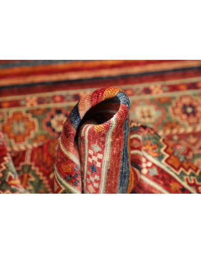 Tappeto Samarkand Pakistan marrone giallo 143x143