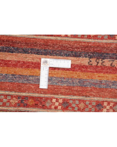 Tappeto Samarkand Pakistan marrone giallo 143x143