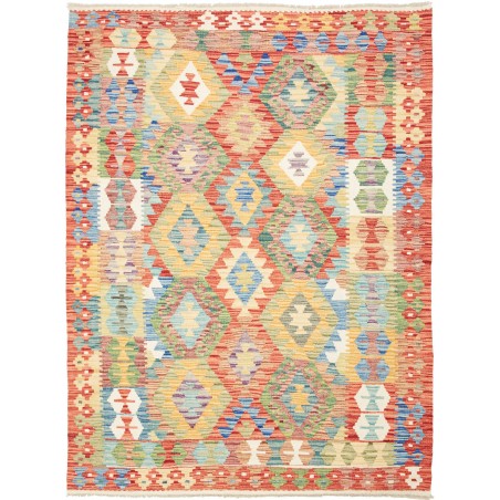 Tappeto Kilim Afghanistan marrone 151x203