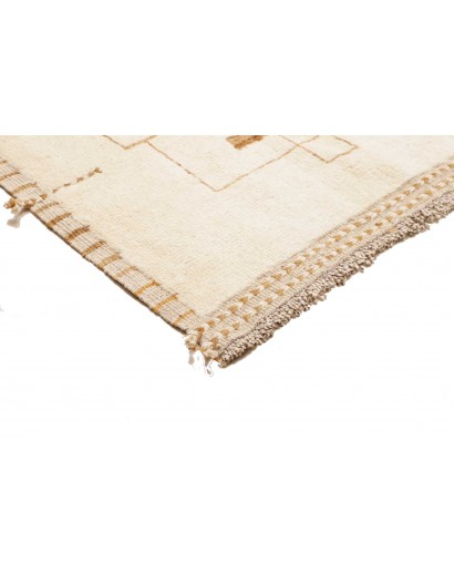 Tappeto bianco beige 157x217