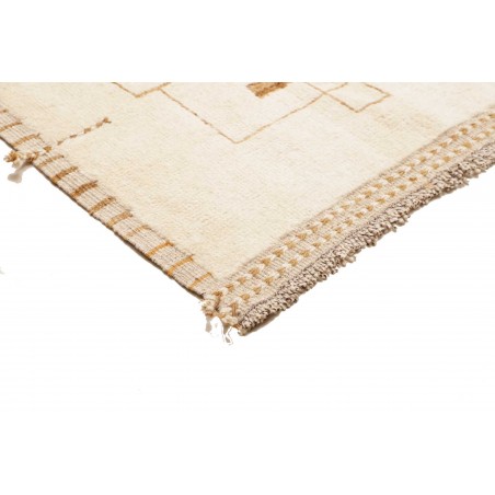 Tappeto bianco beige 157x217