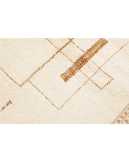 Tappeto bianco beige 157x217