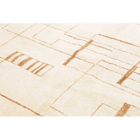 Tappeto bianco beige 157x217