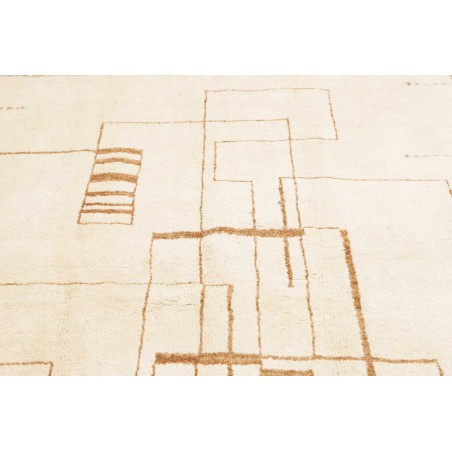 Tappeto bianco beige 157x217