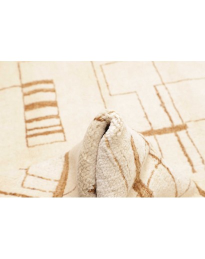 Tappeto bianco beige 157x217