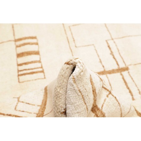 Tappeto bianco beige 157x217