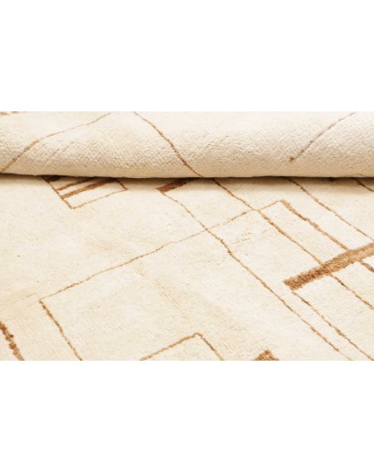 Tappeto bianco beige 157x217