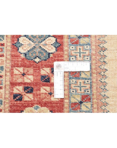 Tappeto Kazak Fine Pakistan marrone giallo 74x199