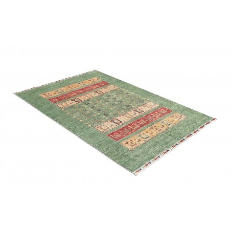 Tappeto Rubin Pakistan azzurro verde 127x184