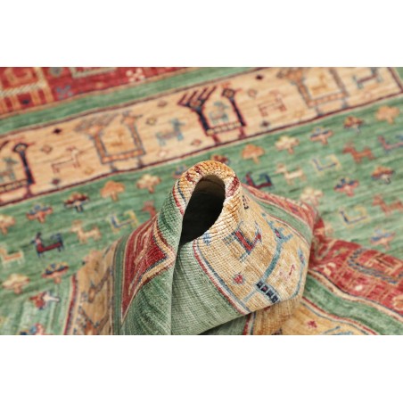 Tappeto Rubin Pakistan azzurro verde 127x184