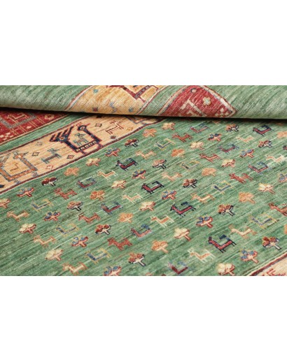 Tappeto Rubin Pakistan azzurro verde 127x184