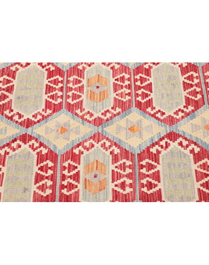Tappeto Kilim Afghanistan marrone giallo 127x189