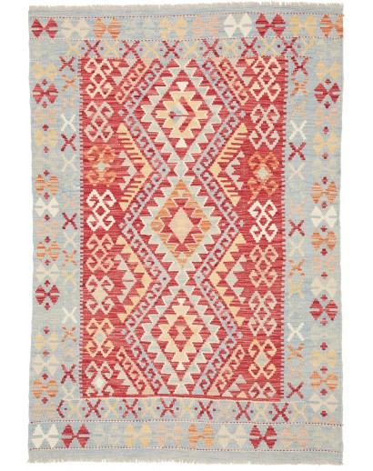 Tappeto Kilim Afghanistan beige marrone 121x179