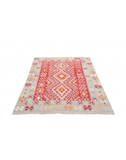 Tappeto Kilim Afghanistan beige marrone 121x179