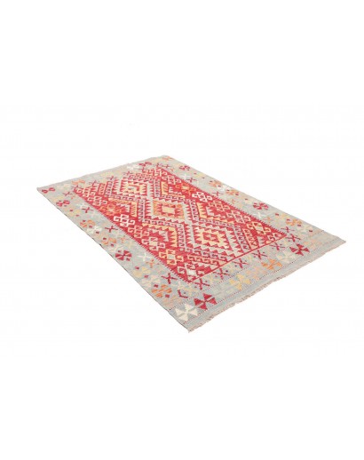 Tappeto Kilim Afghanistan beige marrone 121x179