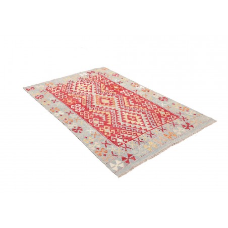 Tappeto Kilim Afghanistan beige marrone 121x179