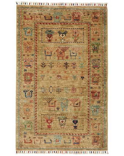 Tappeto Rubin Pakistan arancione 80x126