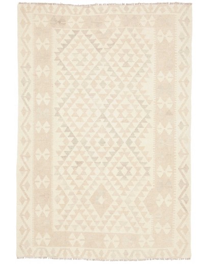 Tappeto Kilim Afghanistan bianco 122x179