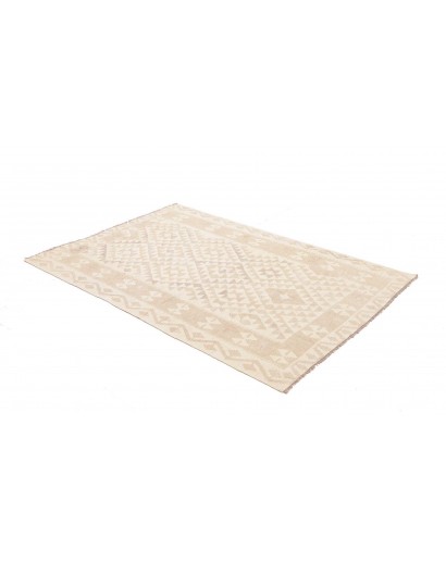 Tappeto Kilim Afghanistan bianco 122x179