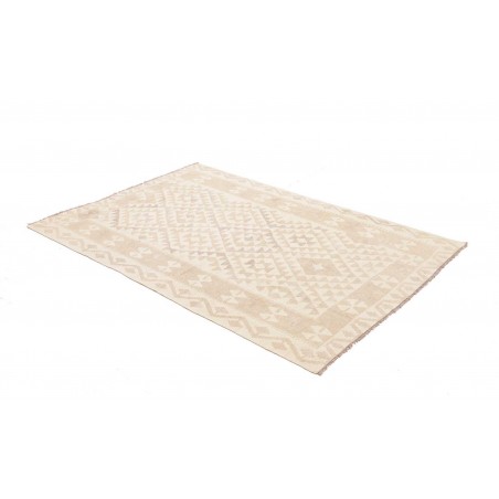Tappeto Kilim Afghanistan bianco 122x179
