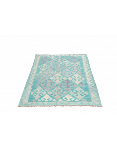 Tappeto Kilim Afghanistan beige verde 99x154