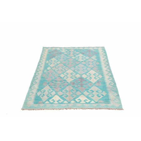 Tappeto Kilim Afghanistan beige verde 99x154