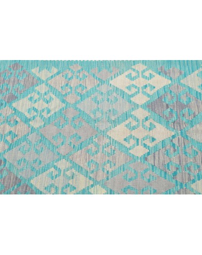 Tappeto Kilim Afghanistan beige verde 99x154