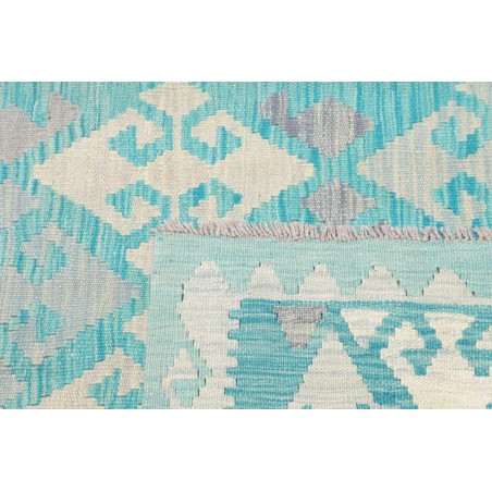 Tappeto Kilim Afghanistan beige verde 99x154