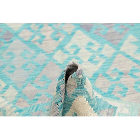 Tappeto Kilim Afghanistan beige verde 99x154