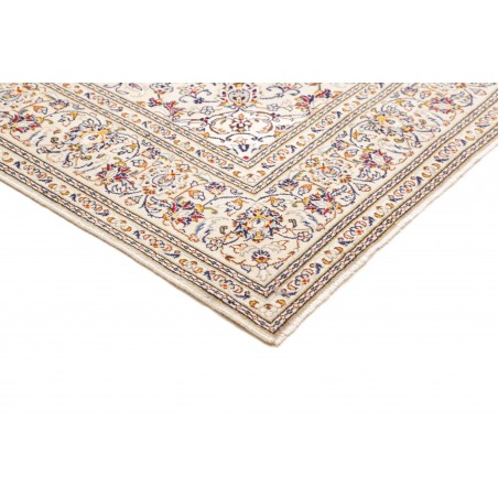 Tappeto Kashan Persia bianco azzurro 200x310