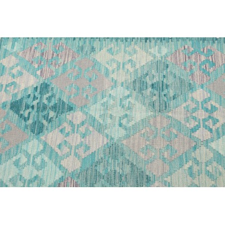 Tappeto Kilim Afghanistan beige bianco 104x153