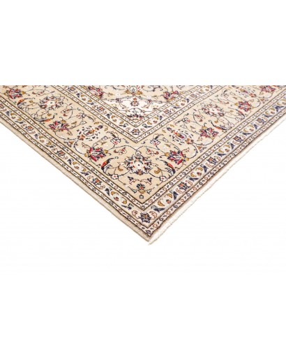 Tappeto Kashan Persia bianco verde 197x300