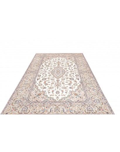Tappeto Kashan Persia bianco 190x300