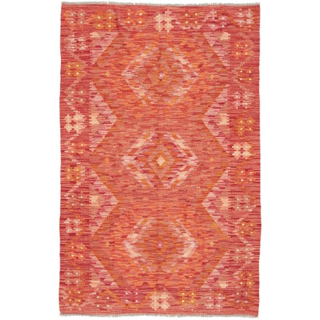 Tappeto Kilim Afghanistan rosso 96x152