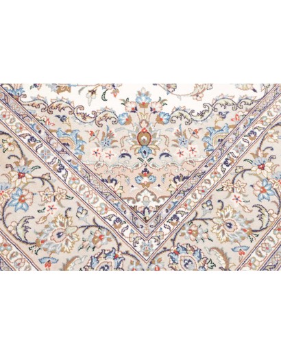 Tappeto Kashan Persia bianco 190x300