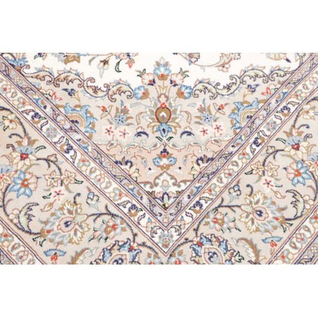 Tappeto Kashan Persia bianco 190x300