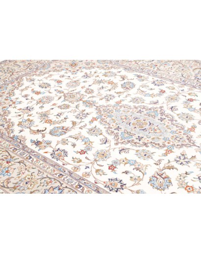 Tappeto Kashan Persia bianco 190x300