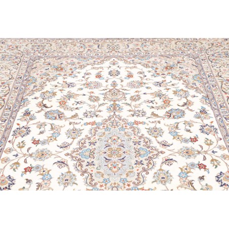 Tappeto Kashan Persia bianco 190x300