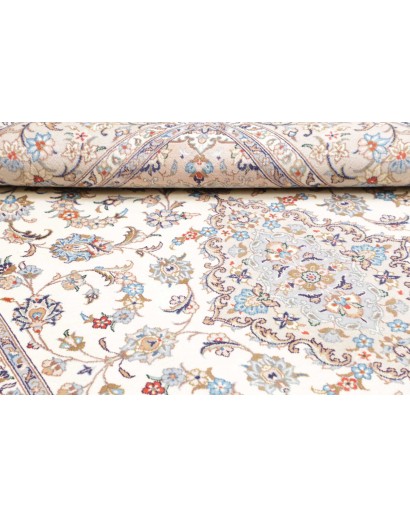 Tappeto Kashan Persia bianco 190x300