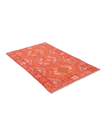 Tappeto Kilim Afghanistan rosso 96x152